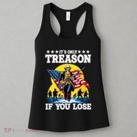 George Washington ItS Only Treason If You Lose Women's Tank Top thumb 3