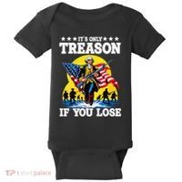 George Washington ItS Only Treason If You Lose Baby Bodysuit thumb 0