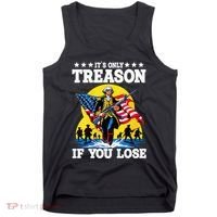George Washington ItS Only Treason If You Lose Tank Top thumb 0