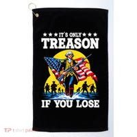 George Washington ItS Only Treason If You Lose Golf Towel thumb 0