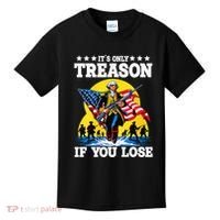 George Washington ItS Only Treason If You Lose Kids T-Shirt thumb 0