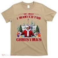 Got What I Wanted For Christmas Trump Won Trump President T-Shirt thumb 0