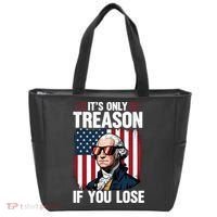 George Washington Its Only Treason If You Lose Tote Bag thumb 0
