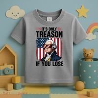 George Washington Its Only Treason If You Lose Toddler T-Shirt thumb 3