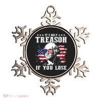 George Washington It's Only Treason If You Lose 4th Of July Ornament thumb 0