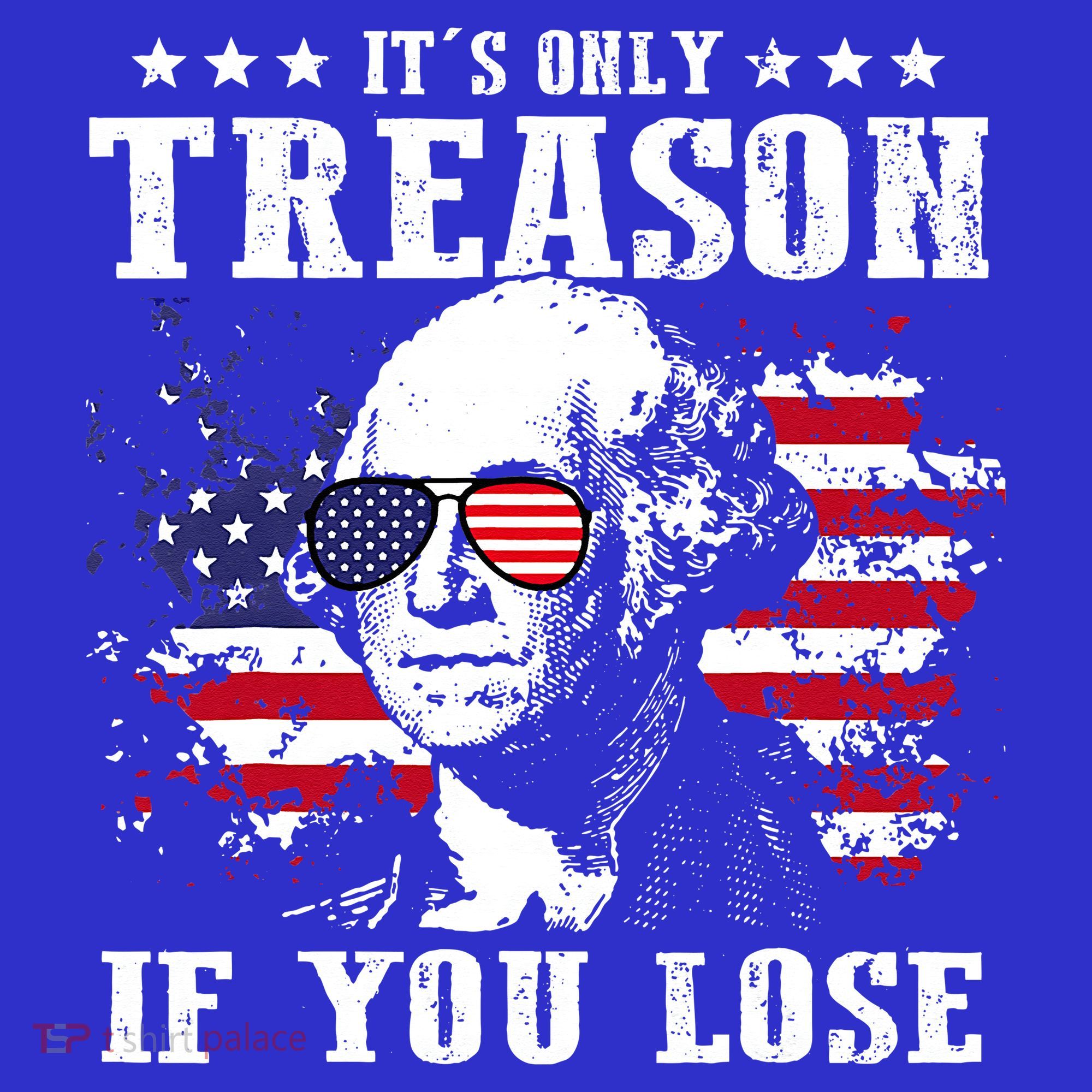 George Washington It's Only Treason If You Lose 4th Of July Women's Tank Top