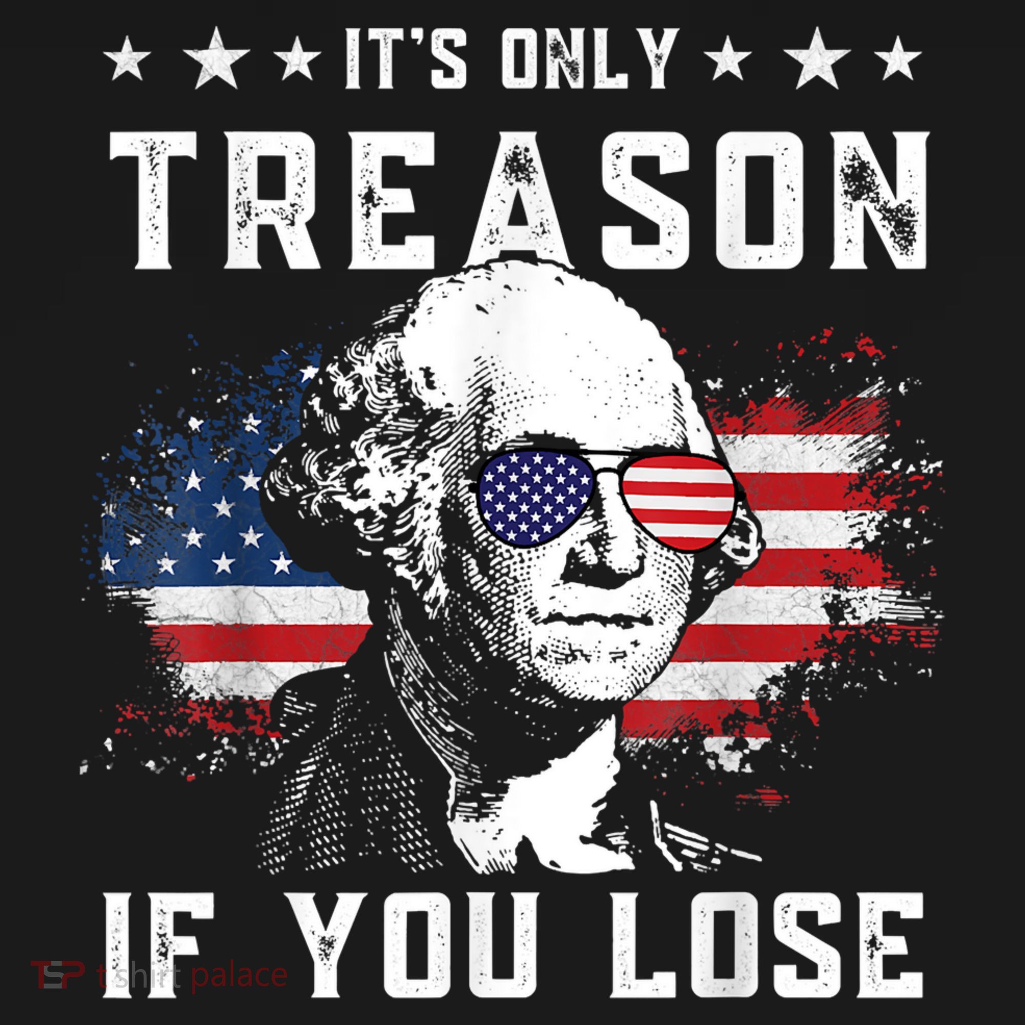 George Washington It's Only Treason If You Lose 4th Of July Women's Tank Top