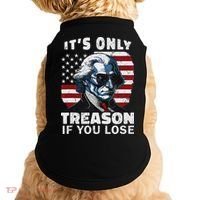 George Washington Its Only Treason If You Lose Doggie Tank thumb 0
