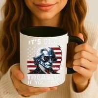 George Washington Its Only Treason If You Lose Coffee Mug thumb 3