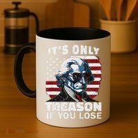George Washington Its Only Treason If You Lose Coffee Mug thumb 4
