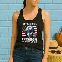 George Washington Its Only Treason If You Lose Women's Tank Top thumb 2