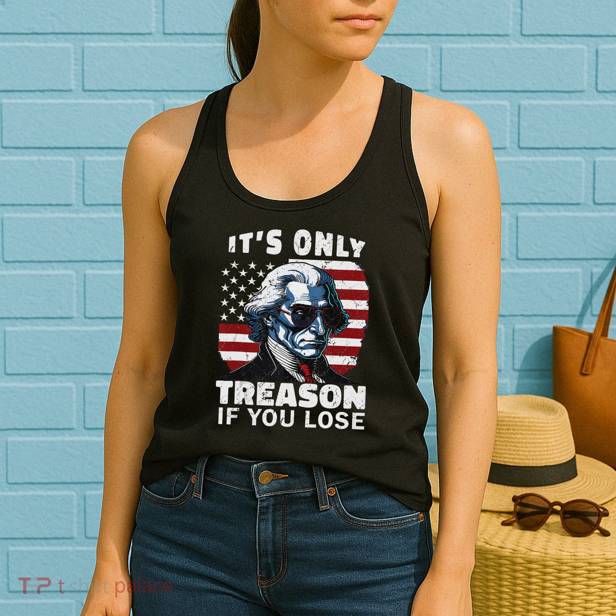 George Washington Its Only Treason If You Lose Women's Tank Top