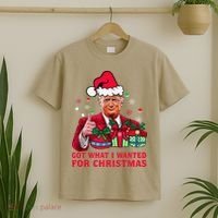 Got What I Wanted For Christmas Trump 2024 Won President T-Shirt thumb 2