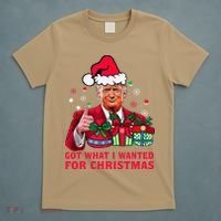 Got What I Wanted For Christmas Trump 2024 Won President T-Shirt thumb 5