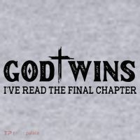 God Wins I Ve Read The Final Chapter Christian Cross Women's Sweatshirt thumb 2