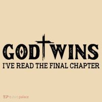 God Wins I Ve Read The Final Chapter Christian Cross Tote Bag thumb 4