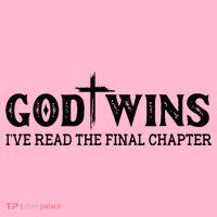 God Wins I Ve Read The Final Chapter Christian Cross Coaster thumb 2
