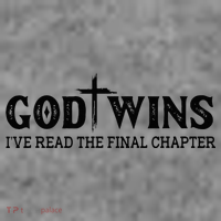 God Wins I Ve Read The Final Chapter Christian Cross Toddler Hoodie thumb 2