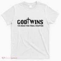 God Wins I Ve Read The Final Chapter Christian Cross T-Shirt thumb 0