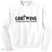 God Wins I Ve Read The Final Chapter Christian Cross Kids Sweatshirt thumb 0