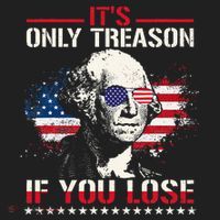 George Washington ItS Only Treason If You Lose Hat thumb 2