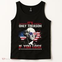 George Washington ItS Only Treason If You Lose Tank Top thumb 2