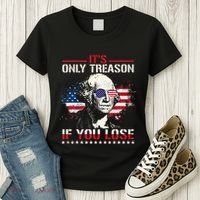 George Washington ItS Only Treason If You Lose Women's T-Shirt thumb 3