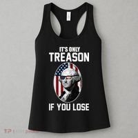 George Washington It's Only Treason If You Lose Women's Tank Top thumb 3