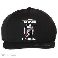 George Washington It's Only Treason If You Lose Wool Snapback Cap thumb 0