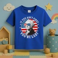 George Washington If You Ain't First You're Last Toddler T-Shirt thumb 3