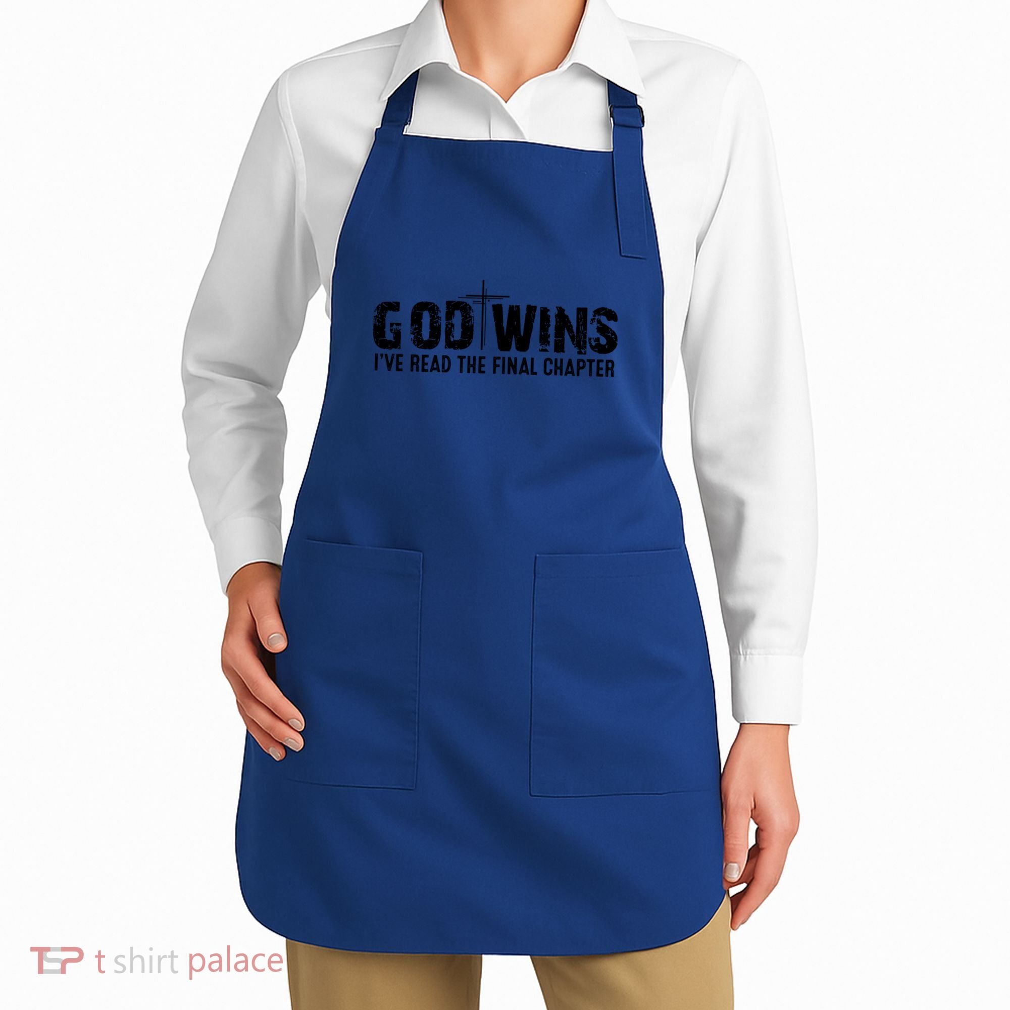 God Wins IVe Read The Final Chapter Gift Apron