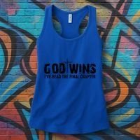 God Wins IVe Read The Final Chapter Gift Women's Tank Top thumb 3