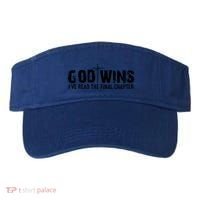 God Wins IVe Read The Final Chapter Gift Visor thumb 0