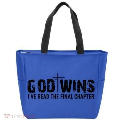 God Wins IVe Read The Final Chapter Gift Tote Bag