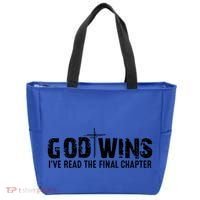 God Wins IVe Read The Final Chapter Gift Tote Bag thumb 0