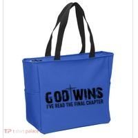 God Wins IVe Read The Final Chapter Gift Tote Bag thumb 2