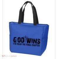 God Wins IVe Read The Final Chapter Gift Tote Bag thumb 3