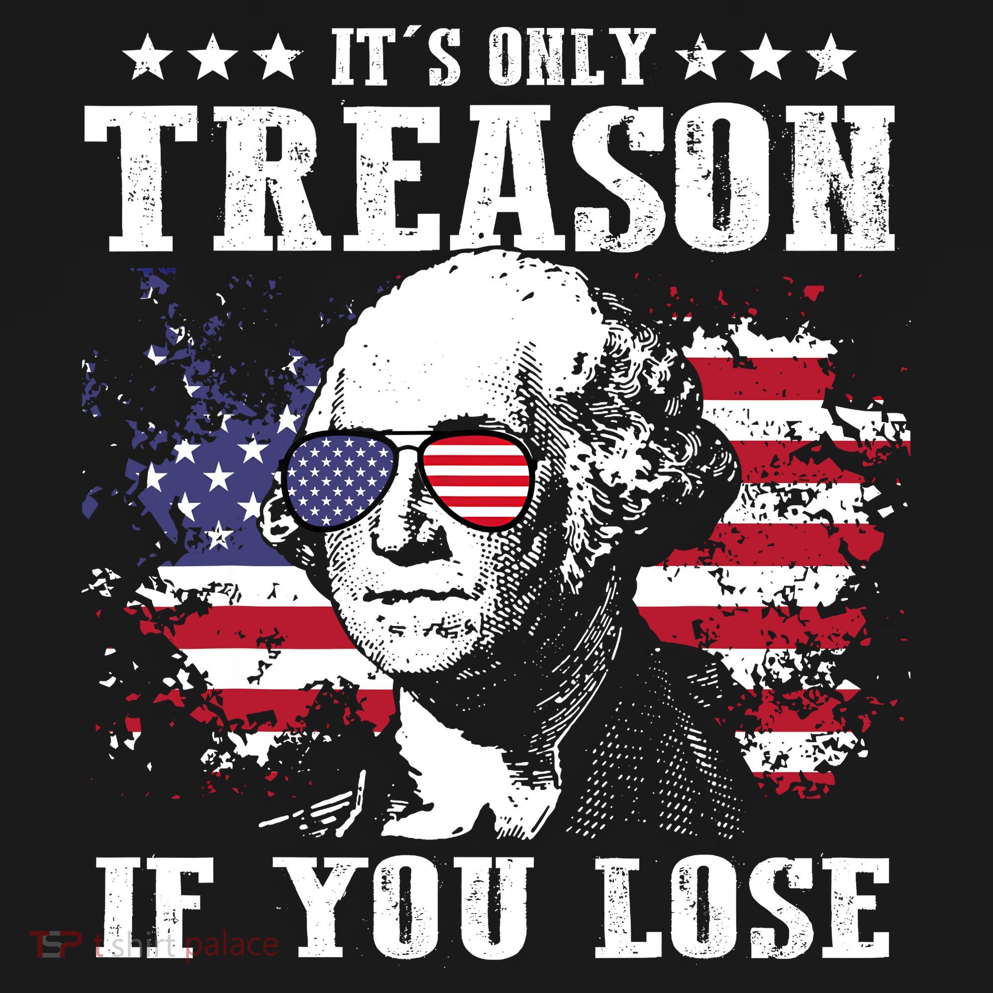 George Washington Its Only Treason If You Lose 4th Of July Women's Hoodie