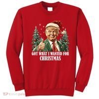 Got What I Wanted For Christmas Donald Trump Sweatshirt thumb 0