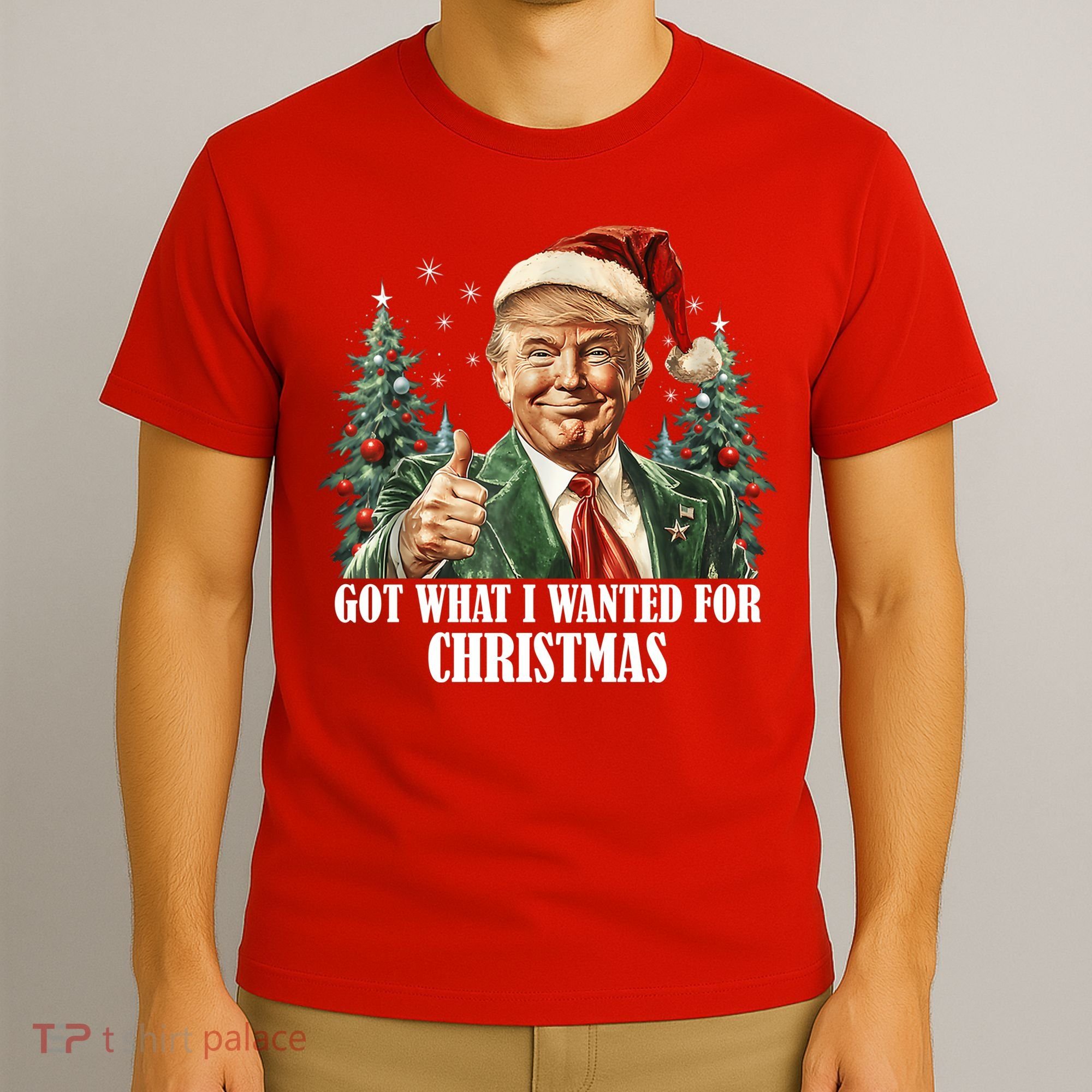 Got What I Wanted For Christmas Donald Trump T-Shirt