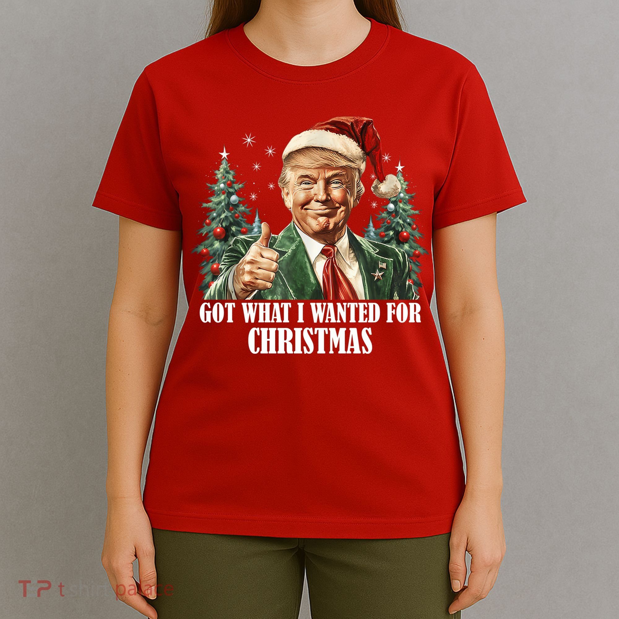 Got What I Wanted For Christmas Donald Trump T-Shirt