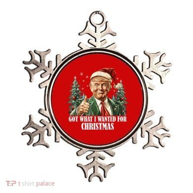 Got What I Wanted For Christmas Donald Trump Ornament