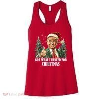 Got What I Wanted For Christmas Donald Trump Women's Tank Top thumb 0