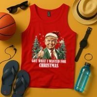 Got What I Wanted For Christmas Donald Trump Tank Top thumb 4
