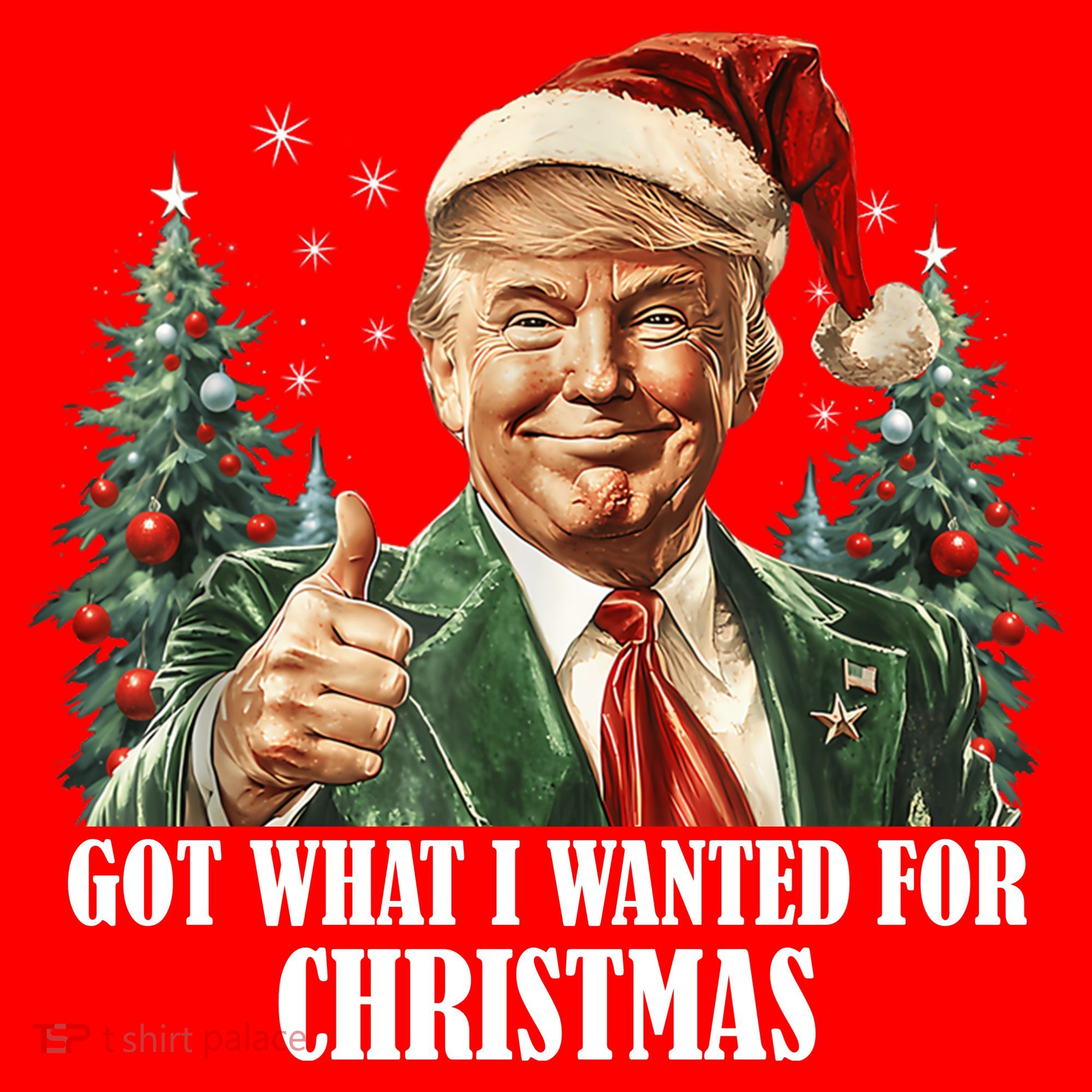 Got What I Wanted For Christmas Donald Trump Kids Sweatshirt