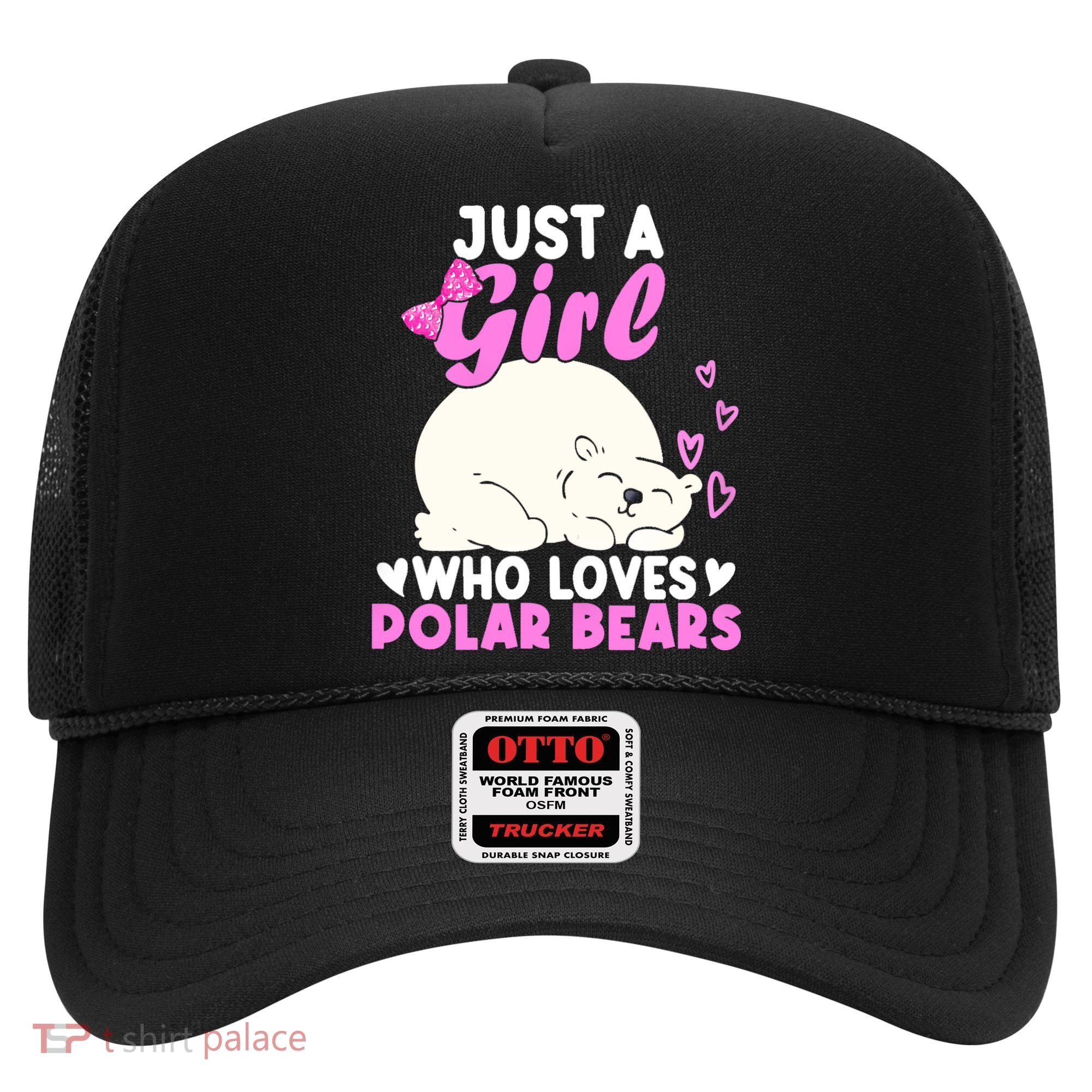 Girl Who Loves Polar Bear | North Pole | Cute Polar Bear Hat