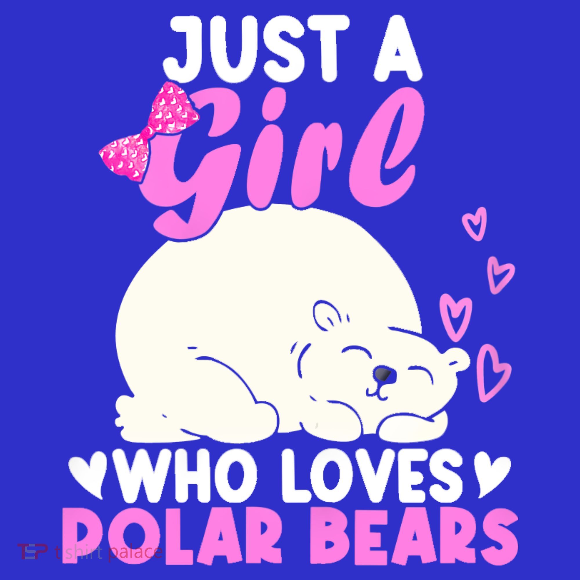 Girl Who Loves Polar Bear | North Pole | Cute Polar Bear Toddler Hoodie