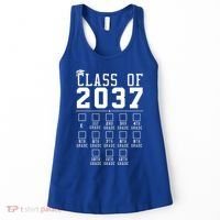 Grow With Me Class Of 2037 Handprint Kindergarten Graduation Women's Tank Top thumb 0