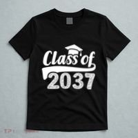 Grow With Me Class Of 2037 Graduation Preschool T-Shirt thumb 5