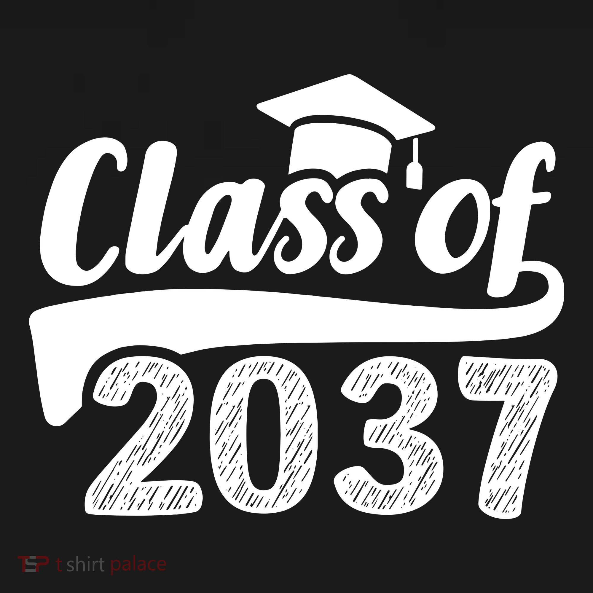 Grow With Me Class Of 2037 Graduation Preschool Coaster